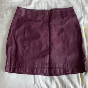 Free People Mini Skirt